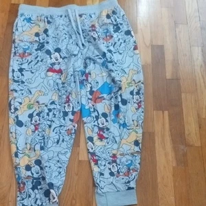 damen Xl Mickey Mouse Pyjama Hose - Bild 1 von 1