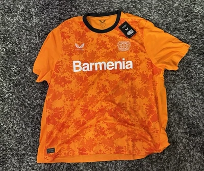 Castore Bayer 04 Leverkusen Torwart - Trikot Gr. 4XL Werkself - Bild 1 von 4