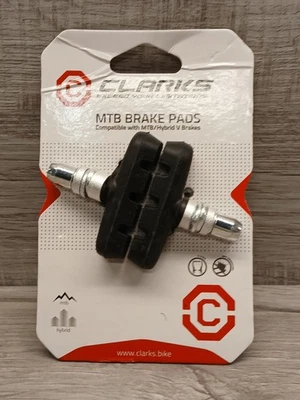 Par de zapatas de freno de poste roscado Clarks CP515 55 mm MTB Foto 1 de 2