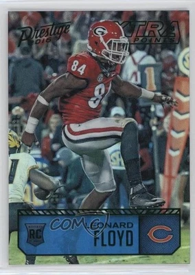 2016 Panini Prestige Rookies Xtra Points Red Leonard Floyd #290 Rookie RC - Image 1 of 2