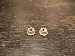 1980 KAWASAKI KM100A KM 100 A EXHAUST NUTS - Picture 1 of 3