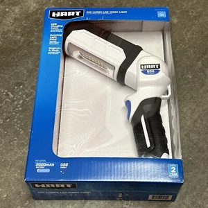 HART 600 Lumens LED Work Light Includes 2000mAh Battery & USB Charging Cable - Picture 1 of 2