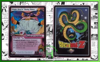 Majin Buu's Body Slam - 5 Stars - #135 - Limited - Dragon Ball Z - English - Photo 1/3