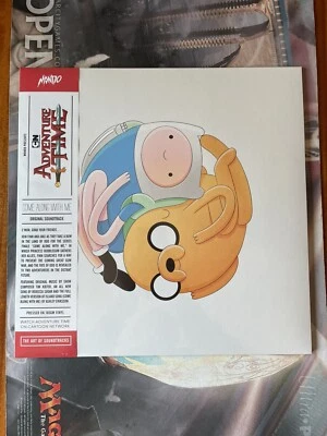 *SEALED* Come Along With Me- Adventure Time Mondo Exclusive Vinyl - Blue/Yellow - Image 1 of 4