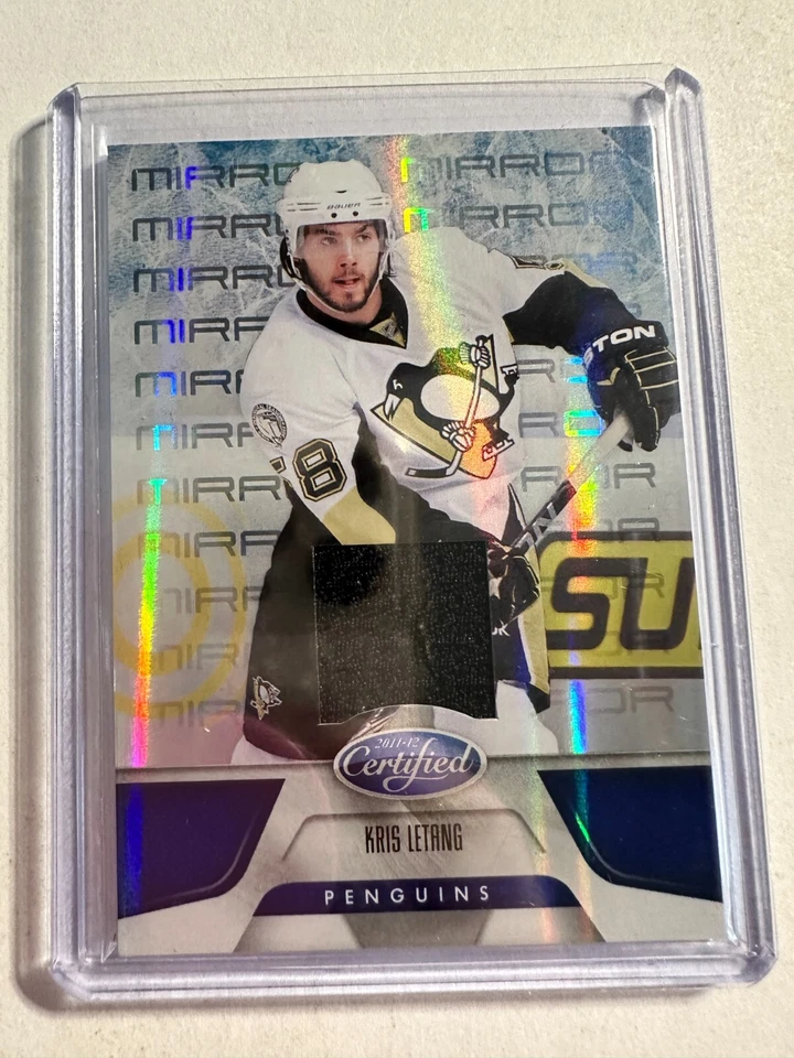 K87,516 - 2011-12 Certified Mirror Blue Materials #32 Kris Letang Jersey #/99 - Image 1 of 1