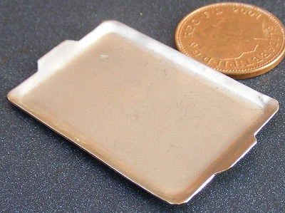 Metall Kuchen Plätzchen Backblech Küche Tumdee Maßstab 1:12 Puppenhaus Miniatur