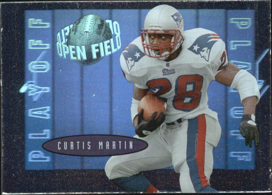 1996 Playoff Contenders Football "Open Field Foil" Main Set Cards - Image 1 of 1