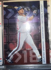 2002 (EXPOS) Finest X-Fractors Protectors #4 Orlando Cabrera /99
