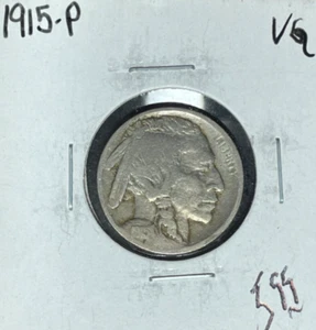 1915 BUFFALO NICKEL ~VG ~NICE COIN~ - Picture 1 of 2