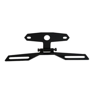 Adjustable Motorcycle Tidy License Plate Mount Bracket Rear Tail Mount Flip Up - Picture 1 of 8