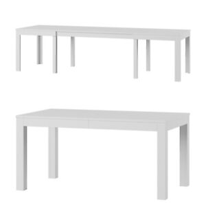 Esstisch Tisch Küchentisch Esszimmertisch Ausziehbar bis 300 cm !!! Weiss , weiß