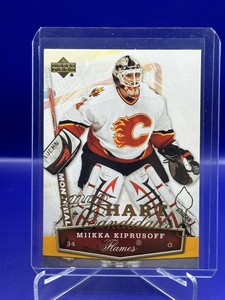 2007-08 Upper Deck MVP Miikka Kiprusoff Hart Candidates￼ #HC6 Hockey Flames