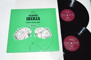 ISAAC ALBENIZ Iberia 2-LP 1975 Ensayo Vinyl Spain Esteban Sanchez Piano VG+ - Picture 1 of 6