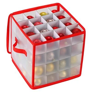 Christmas Tree Ball Organizer Ornament Storage Containers - Picture 1 of 6
