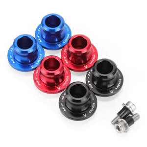 6MM CNC Swingarm Spools Sliders For YAMAHA MT09 MT10 MT25 MT03 MT-09 MT-10 Logo - Picture 1 of 76