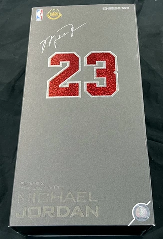 MICHAEL JORDAN ENTERBAY 1/6 FIGURE ALL PIECES & ORIGINAL BOX LAST SHOT SERIES 2 Cover