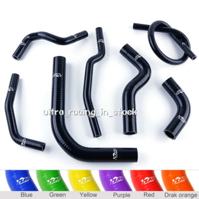 Kit de tubo de manguera de radiador de silicona ZAP para Suzuki Samurai 1986-1995 negro Foto 1 de 4