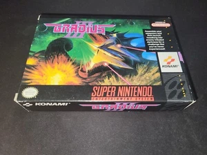 Gradius III 3 Authentic Super Nintendo SNES NRMT condition COMPLETE n box! - Picture 1 of 9