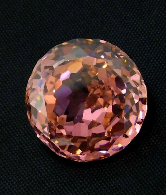 80 Ct Certified Pink Color Natural Quality AAA+ HUGE Zircon Round Cut Gemstone - Image 1 of 4