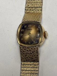 Benrus Tiger Eye Zifferblatt Retro Vintage Handaufzug Mechanische Damenuhr REPARATUR - Bild 1 von 8