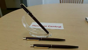 Montblanc Slim Noblesse Line SET in Burgund/Gold WoW! VINTAGE!! ANSEHEN!!! - Bild 1 von 10