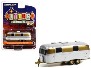 Greenlight '72 Airstream Double-Axle Land Yacht Safari Custom Hitched Homes 1/64 - Imagen 1 de 3