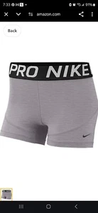 Nike kids girls Pro 3" Training Shorts XXL sz - Picture 1 of 10