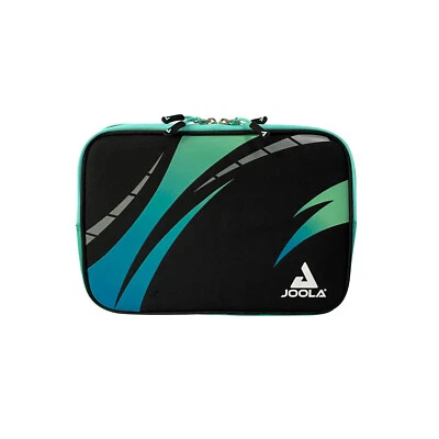 JOOLA Tischtennis Tischtennishülle Vision II schwarz | Schlägerhülle Pocket Case