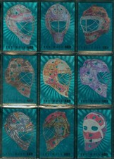 2006-07 BETWEEN THE PIPES MASK IV GREEN & SILVER/100 NHL HOCKEY CARD SEE LIST