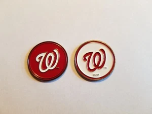 NEU! Washington Nationals Golfball Marker 2-seitig - Bild 1 von 1