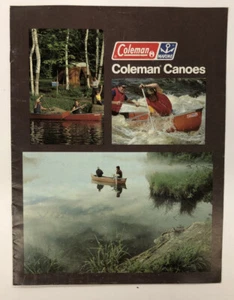 1980's Coleman Canoes Sales Brochure Pamphlet - Picture 1 of 4