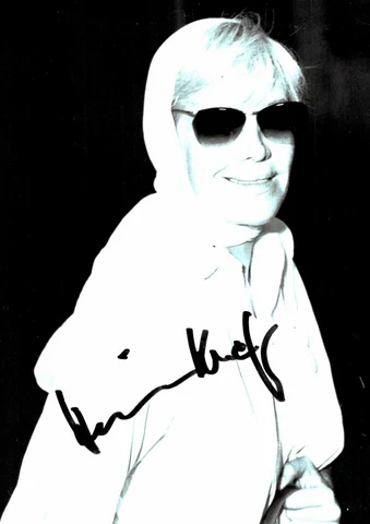 Hildegard Knef Original Signature On German Hgf 229 Cover