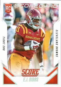 2015 Score #401 E.J. Bibbs Scorecard - Picture 1 of 2