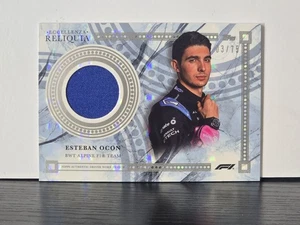 Parche driver Eccellenza Reliquia/75 azul gris plata Esteban Ocon F1 Alpine - Imagen 1 de 2