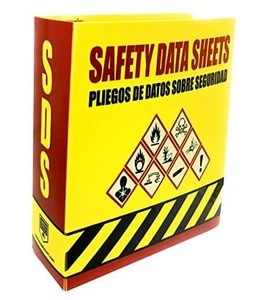 SDS Ordner, Schwerlast 3 Ring Ordner 3 Zoll, Englisch Spanisch Zweisprachig, 600  - Bild 1 von 8