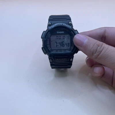 Casio W-735H Reloj Digital Alarma Vibración Hombre 100M Super Iluminador 10 Años Foto 1 de 4