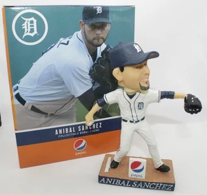 BOBBLEHEAD ANIBAL SANCHEZ MLB DETROIT TIGERS PEPSI WITH BOX 6 1/2" TALL SGA - Picture 1 of 2