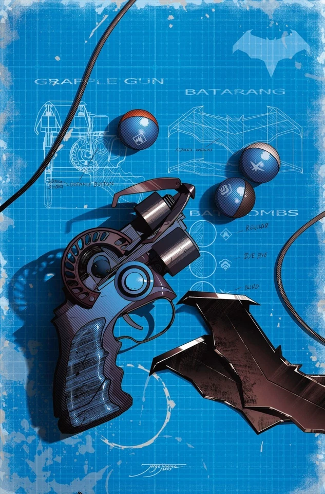 Batman #2 CVR F Jorge Jimenez Bat-Gadget  Card Stock Variant Cover 10/1 DC Comic - Image 1 of 1