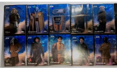 2025 TOPPS CROMO STAR WARS ZAFIRO SET 1-200 ¡CADA TARJETA! Foto 1 de 2