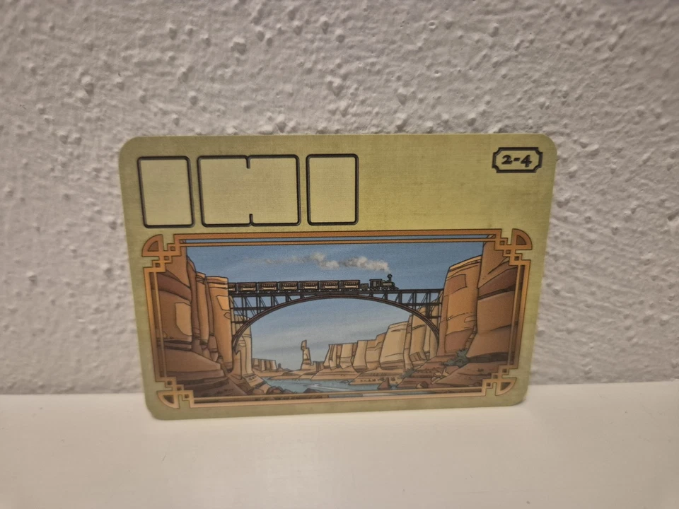 Colt Express Ersatzteile: Rundenkarte 2-4 - Bild 1 von 1