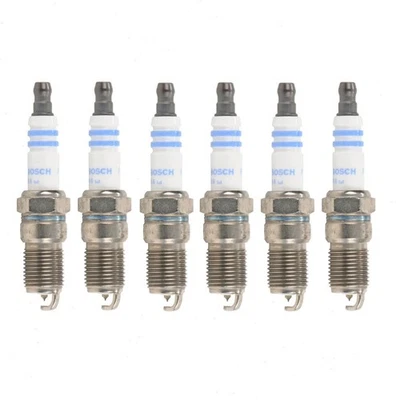 6 pc Bosch Platinum Spark Plugs for 1987-1988 Oldsmobile Cutlass Cruiser rr - Image 1 of 4