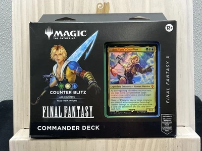 Magic the Gathering MTG Final Fantasy X Counter Blitz Commander Deck - Image 1 of 4