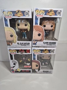4 Stück Funko Pop Jurassic Park und World - Bild 1 von 4