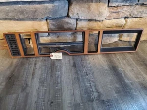 1986-1991 Cadillac Eldorado Dash Cluster Bezel, Brown - Bild 1 von 3