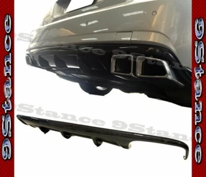 V Style Carbon Fiber Drill on Back Diffuser For 10-13 BENZ PRE-W212 E-Sedan AMG - Bild 1 von 3