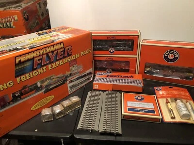 Lionel Pennsylvania Flyer 6-30003 Operating Freight Expansion Pack, New Open Box - Image 1 of 4