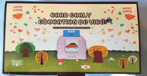 NEW Card Early Education Device Happy World Blue Toddler Toy 12+ Months - Picture 1 of 3