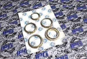 Synchrotech 1st-5th Carbon Synchro Set Fits Honda Prelude VTEC H22 H22A2 H22A4 - Picture 1 of 2