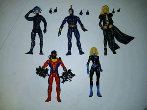 Marvel Legends X Men Lot Cyclops Emma Frost Professor X Sunspot - Picture 1 of 2