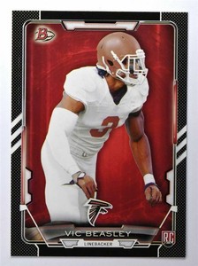 2015 Bowman Black #R13 Vic Beasley - NM-MT